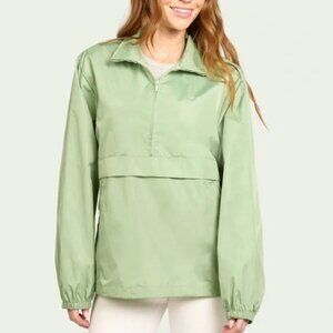 NWT Bala Light Green Windbreaker Quarter Zip, Size S/M